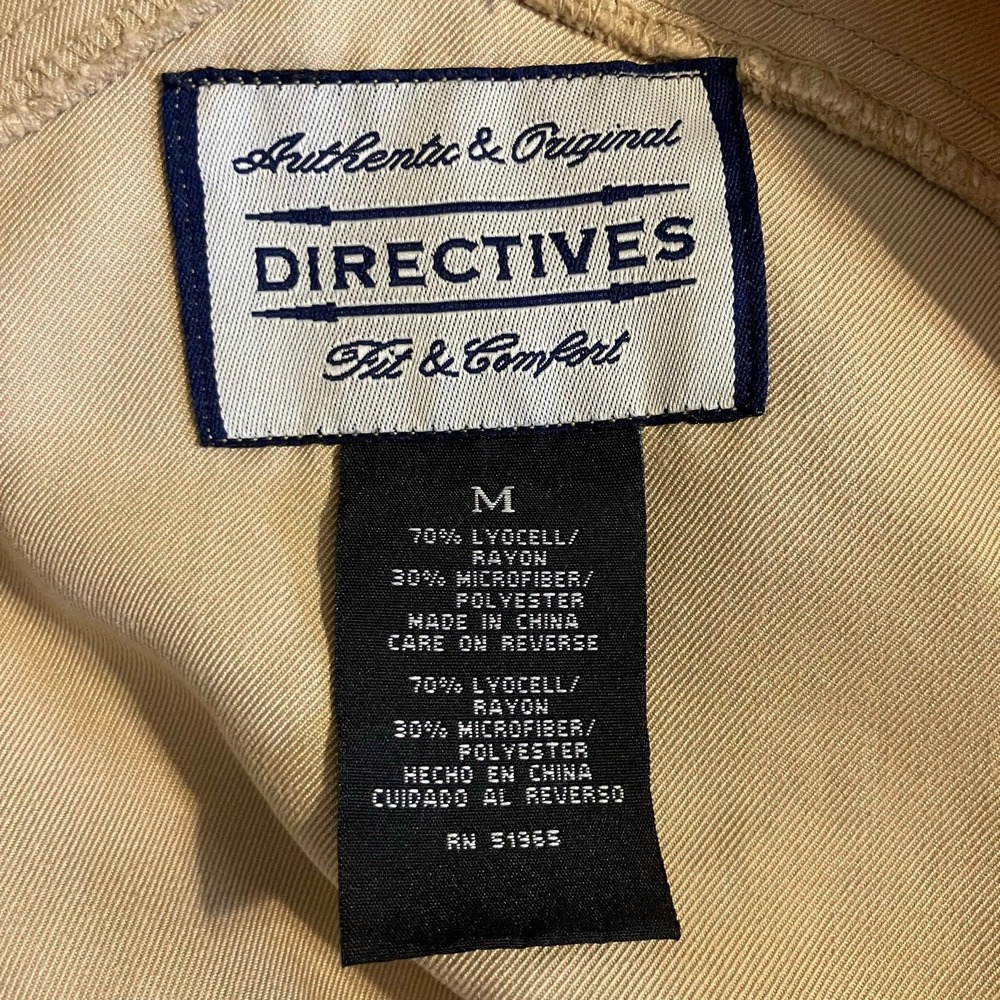 Directives VTG Overall Dress M Khaki Tan Side Buttons Maxi Length Lyocell Blend - Picture 8 of 11